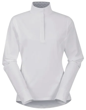 Discount KERRITS  Ladies’ Winter Circuit Show Shirt White