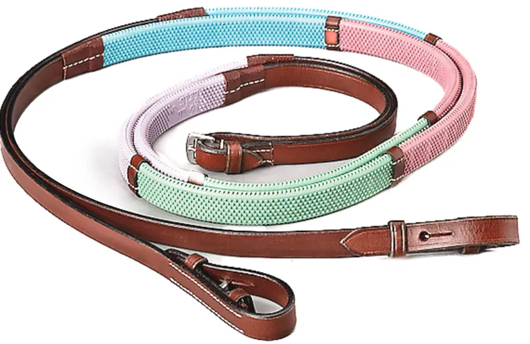 kincade-rubber-training-reins-zlOilwGR-0.webp Discount WEATHERBEETA Kincade Rubber Training Reins Pastels