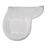 Fashion PARTRADE Lami-Cell Airflow Shaped Saddle Pad White/White