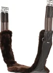 Sale HORSE HEALTH TRADE LeMieux® Arika Simuwool Contoured Long Stud Girth Brown