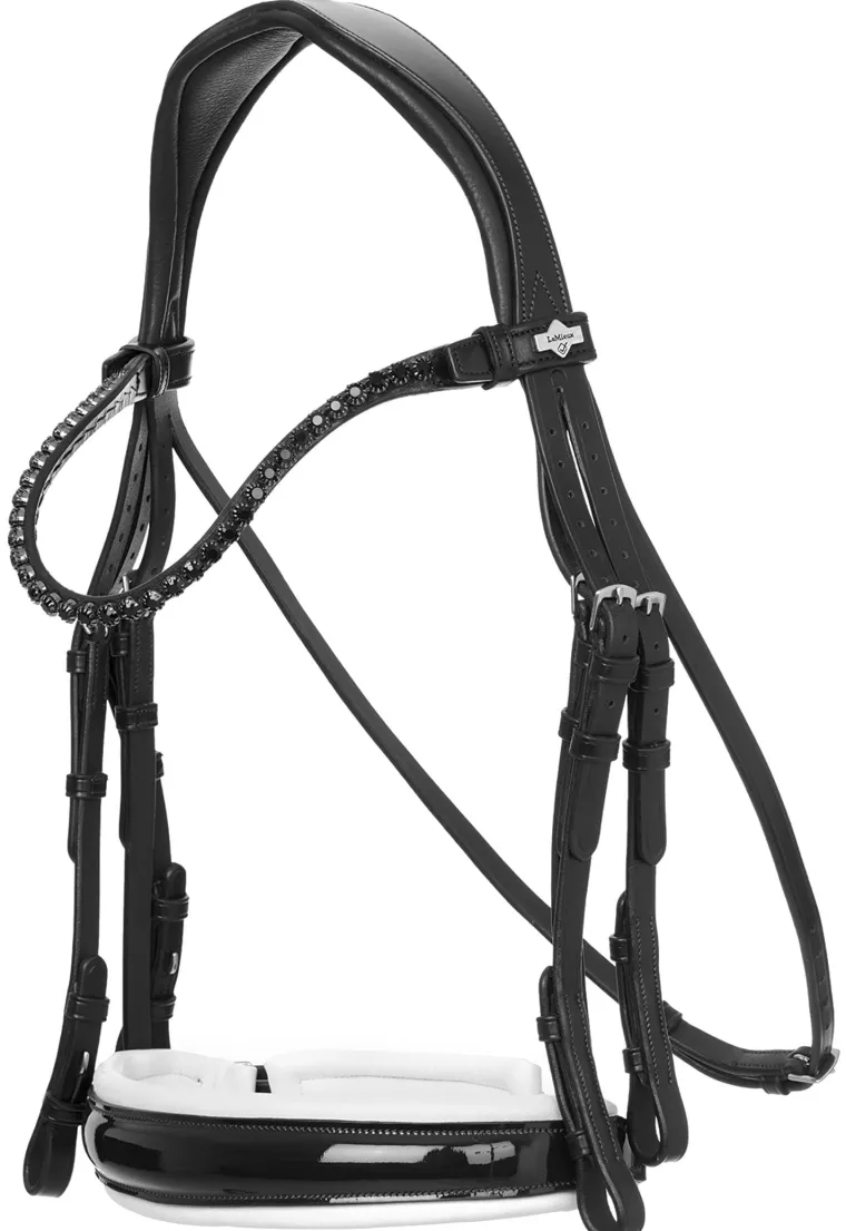 lemieux-kudos-patent-double-br-vWeMcpJI-1.webp Fashion HORSE HEALTH TRADE LeMieux® Kudos Patent Double Bridle Black/White
