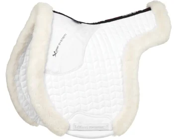 Online HORSE HEALTH TRADE LeMieux® Merino+ Hunter Saddle Pad White/White