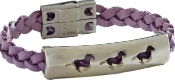 Discount LTHR GOODS OF SPAIN LILO™ Three Ponies Bracelet