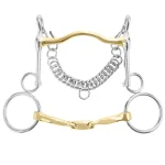 Online INT RIDING HELMET Long Shank Curb & Bradoon Set German Silver