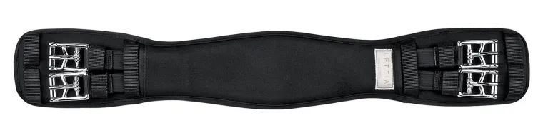 lttia-memory-foam-clik-dressag-hLNbRrQt-0.webp Sale JPC EQUESTRIAN Léttia® Memory Foam Clik Dressage Girth Black