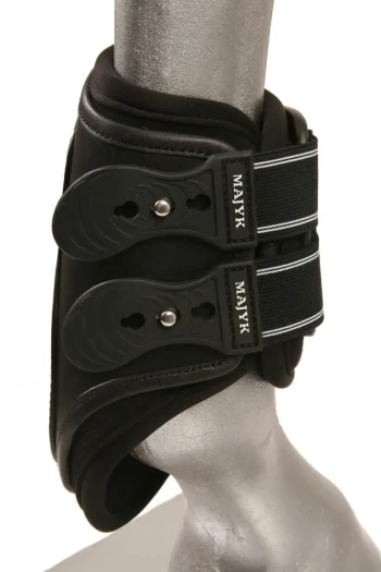 Clearance MAJYK EQUIPE ® Leather Hind Boots With Removable Impact Liners (Snap Closure)