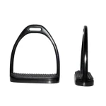 Clearance PARTRADE Metalab Aluminum Fillis Stirrups With Black Footpads Black Aluminum