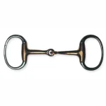 Online PARTRADE Metalab Jointed With Thin Copper Eggbutt Snaffle Bit Stainless Steel