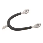 Fashion PARTRADE Metalab Prince Of Wales Rubber Covered Spurs - Medium Cup Stainless Steel