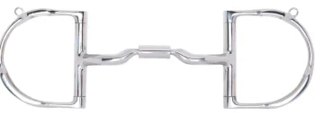 Fashion TOKLAT ORIGINALS Myler® Low Port Comfort Snaffle Dee MB 04 Bit With Hooks