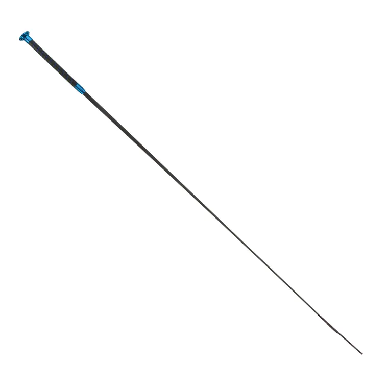 mzKCMnGw_0.webp New FLECK GMBH CO Fleck® Silk Touch Crystal Blue Dressage Whip Black/Blue