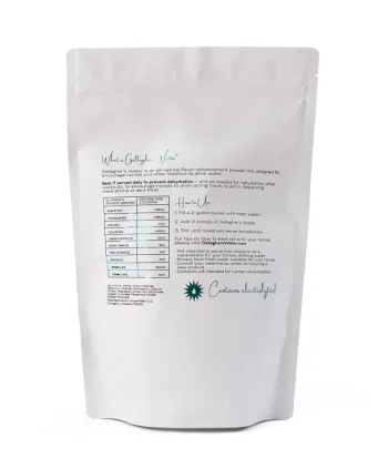 Online EQUESTRIBEV Gallagher’s Water™ All-Natural Equine Hydration Beverage NO SUGAR ADDED