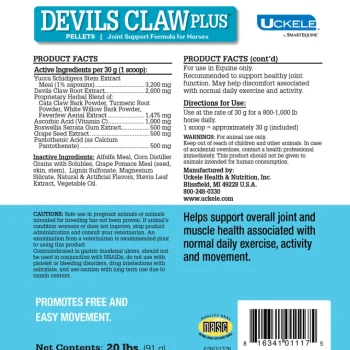 Online SMARTPAK Devil's Claw Plus™ Pellets by SmartEquine™ - 20 lbs