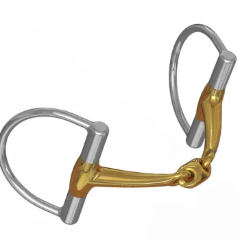 Best METLAR/NEUE SCHULE Neue Schule Tranz Angled Lozenge D-Ring Bit - 14 Mm Mouth