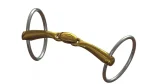Discount METLAR/NEUE SCHULE Neue Schule Turtle Top™ Flex™ Loose Ring Snaffle Bit (16mm) Salox Gold
