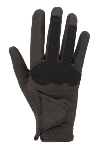 Sale ADIRA Noble Equestrian™ Perfect Fit Crossover Glove Black