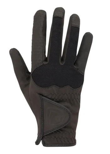 Sale ADIRA Noble Equestrian™ Perfect Fit Crossover Glove Black
