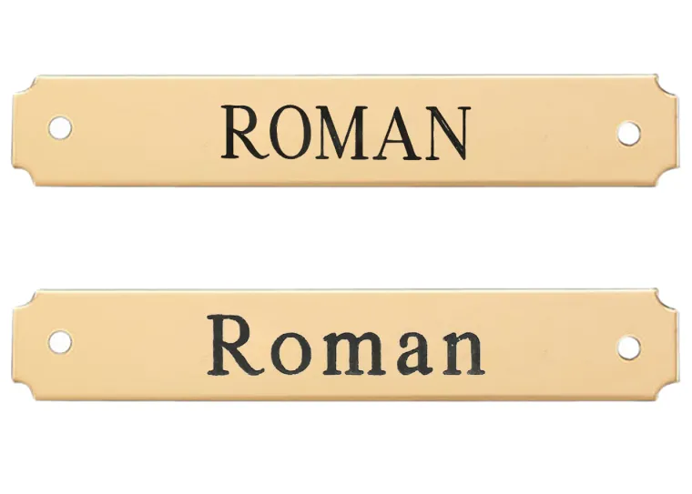 notched-corner-halter-nameplat-yrjqBfuJ-2.webp Clearance DOVER DROPSHIP Notched Corner Halter Nameplate - 1 Or 2 Lines