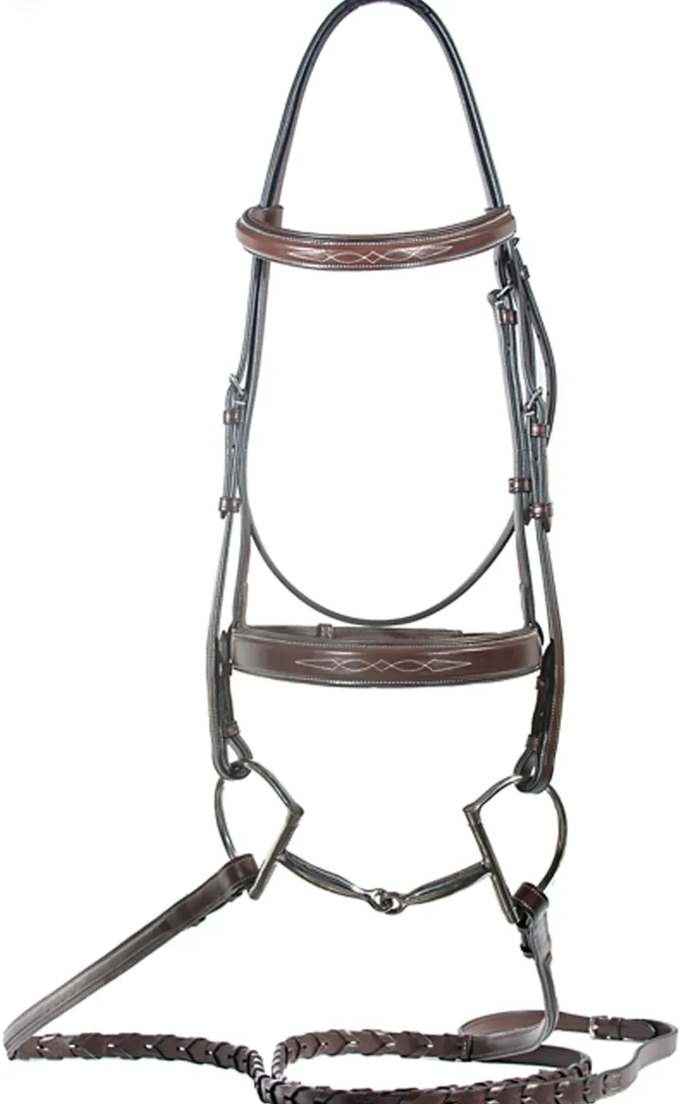 nunn-finer-caterina-hunter-bri-qIRYnxke-0.webp Clearance NUNN FINER PRODUCTS Nunn Finer® Caterina Hunter Bridle Havana