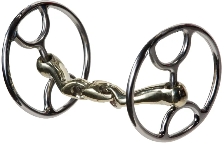 nunn-finer-oval-link-shaped-mo-vJoeAqMW-0.webp Hot NUNN FINER PRODUCTS Nunn Finer® Oval Link Shaped Mouthpiece Cartwheel Bit