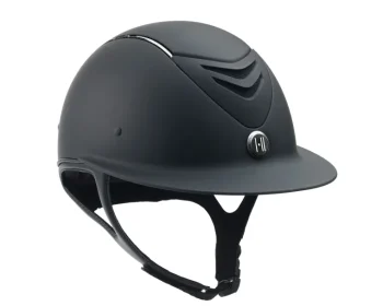 New ERS One K™ Defender Avance Wide Brim Chrome Stripe Riding Helmet**