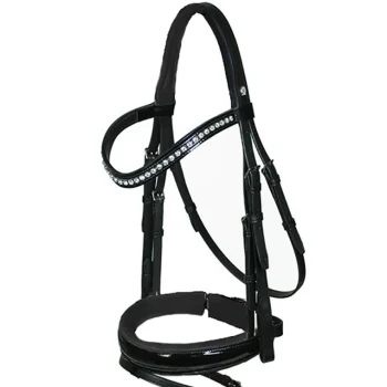 Fashion OTTO SCHUMACHER Patent Venedig Snaffle Bridle