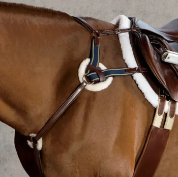 Best ERS Ovation® 4-Star 5-Point Eventing Breastplate Brown
