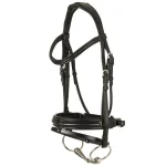Outlet ERS Ovation® Dortmund Anatomic Dressage Bridle Black