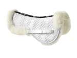 Outlet ERS Ovation® Europa™ Sheepskin Solid Spine Half Pad White/White