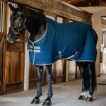 Discount HORSEWARE ® Ireland Rambo® Techni Waffle Cooler Navy/Thunderstorm Grey/Silver