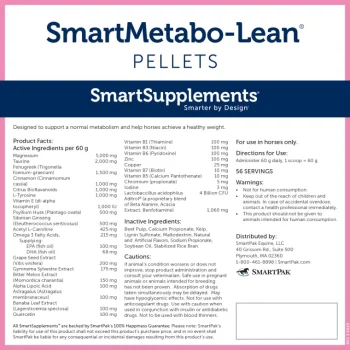 Best SMARTPAK SmartEquine™ SmartMetabo-Lean® Pellets - 7.5 lbs.