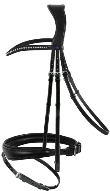 New GEM-PASSIER Passier® Atlas Snaffle Bridle Black
