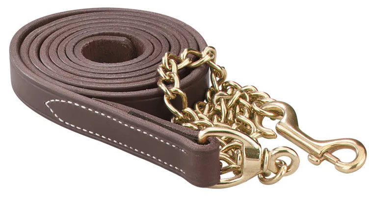 perris-leather-lead-with-chain-WIioULEj-1.webp Hot PERRIS LEATHER Perri’s® Leather Lead With Chain