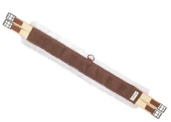 Fashion PERRIS LEATHER Perri’s® Nylon Fleece Girth Brown