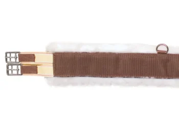 Fashion PERRIS LEATHER Perri’s® Nylon Fleece Girth Brown