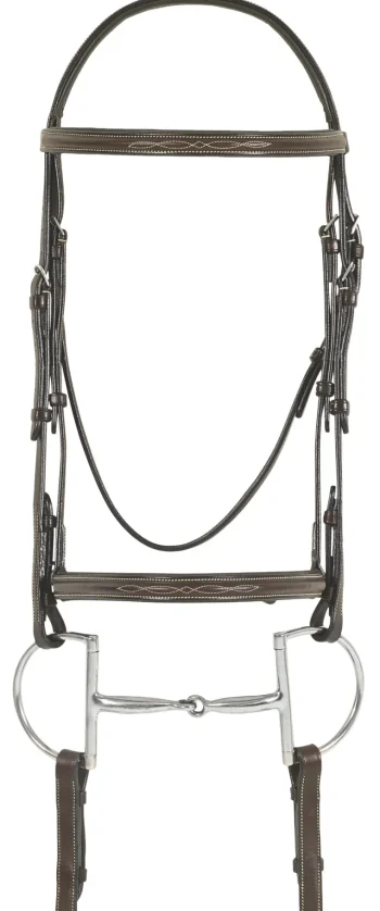 Online ERS Pessoa® Pro Fancy-Stitched Raised Bridle