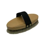 Fashion SHILOH STABLES TACK Soft Bristle Finishing Brush Brown