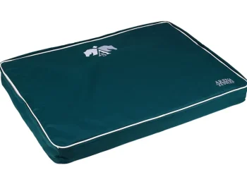 Discount SADDLERY BRANDS INTL Arena Dog Bed Dark Green/Navy/White
