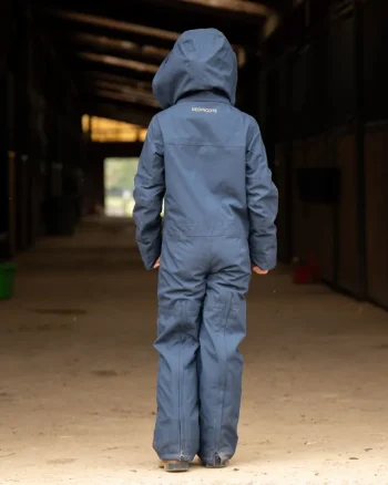 Sale REDINGOTE EQUESTRIAN LLC Redingote Kids Winter Insulated Jumpsuit Blue Nights