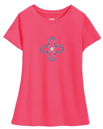 Best KIRSCH Riding Sport™ Girls’ Horseshoe Daisy Tee