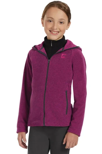 Fashion KIRSCH Riding Sport™ Kids’ Cozy Full Zip Baton Rouge/Charcoal