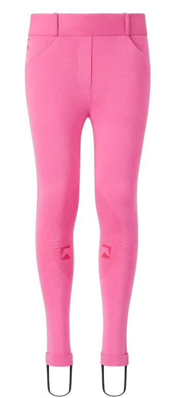 Hot TARUN TEXTILES Riding Sport™ Kids’ Pull-On Knee-Patch Jodhpur Phlox Pink