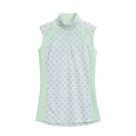 Clearance KIRSCH Riding Sport™ Ladies’ Airflow Quarter-Zip Print Sleeveless Shirt