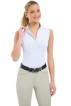 Discount RJ CLASSICS R.J. Classics Ladies’ Laney Sleeveless Show Shirt White/Horseshoes