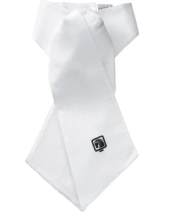 Outlet ERS Romfh® Chill Factor Pre-Tied Stock Tie White