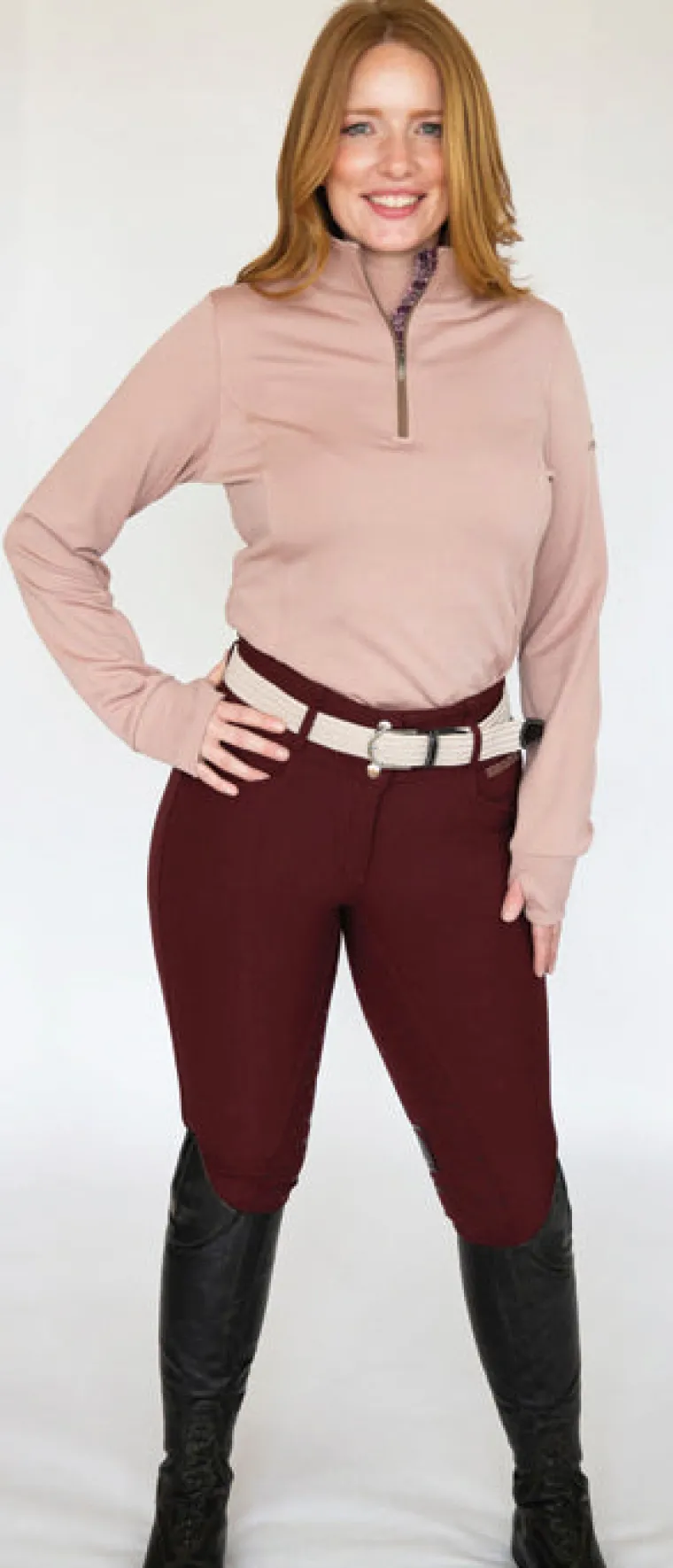 romfh-ladies-aachen-zip-mock-l-bVSTfWbt-0.webp Sale ERS Romfh® Ladies’ Aachen Zip Mock Long Sleeve Shirt