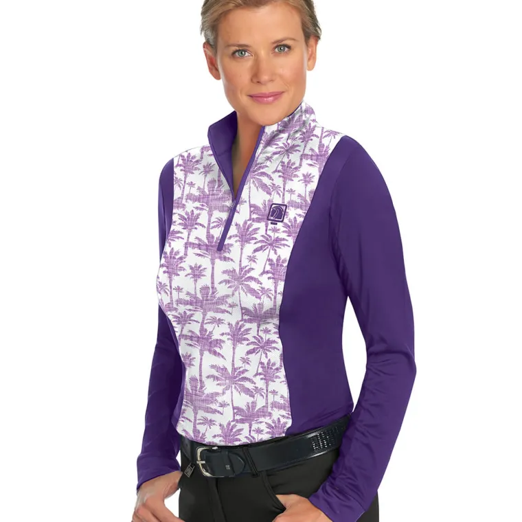 romfh-ladies-schuyler-long-sle-zAvUKycw-0.webp New ERS Romfh® Ladies’ Schuyler Long Sleeve Print Sun Shirt English Lavender Palm Print