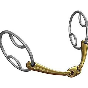 Best METLAR/NEUE SCHULE Neue Schule Tranz Angled Lozenge Beval Bit - 14 mm mouth; 55 mm rings