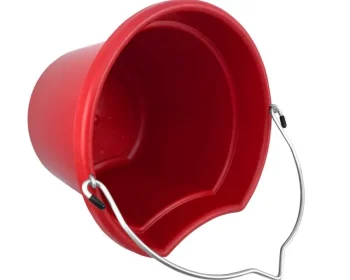 Sale SHILOH STABLES TACK 20-Quart Flatback Bucket 11" Tall