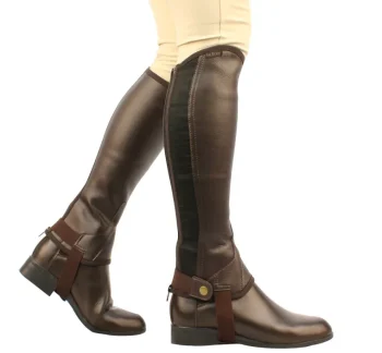 New WEATHERBEETA Saxon Equileather™ Children's Half Chaps